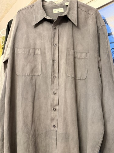Covington men gray faux - men's,
