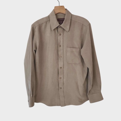 Vintage covington sueded shirt - covington,
